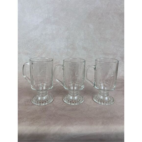 Vintage Princess House Crystal Mugs - Picture 4 of 5